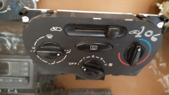 peugeot 206 çıkma klima kontrol paneli