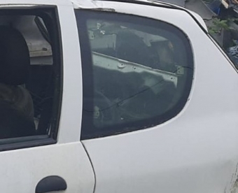 peugeot 206 çıkma sol arka kelebek camı