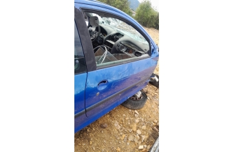 Peugeot 206 sag ön kapı tek kapılı coupe