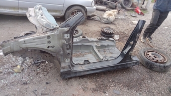 Peugeot 206 sol masbiyel kapı direği