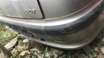 peugeot 607 çıkma arka tampon