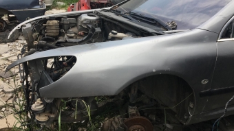peugeot 607 çıkma sol çamurluk