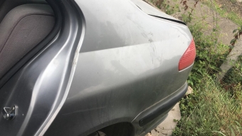 peugeot 607 kesme sol arka çamurluk