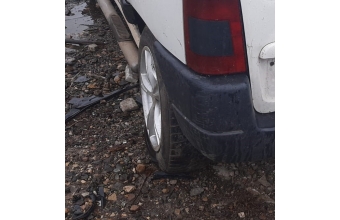 peugeot partner 1.9d çıkma takım jant lastik