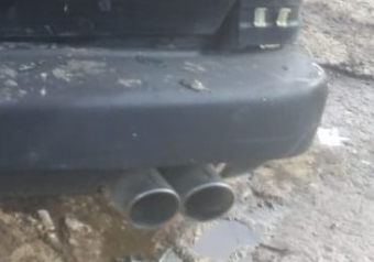 range rover 4.6 çıkma egzoz