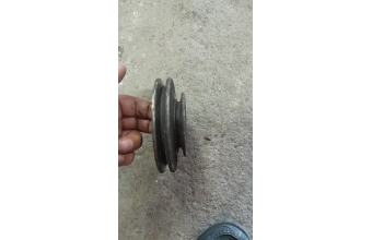 Renault 19 karburatörlü motor krank kasnagı cift kanal