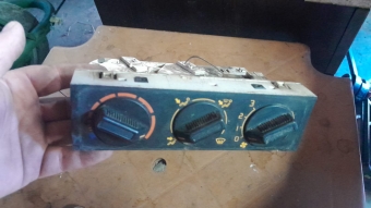 Renault 21 kalorifer kontrol paneli orjinal parça