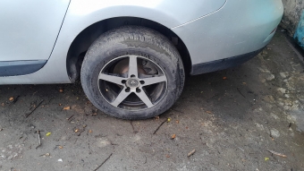 Renault Fluence arka dingil torsiyon