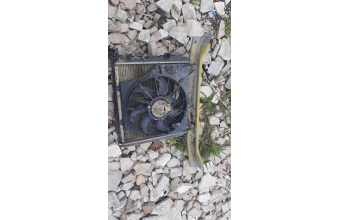 renault kangoo 1.9 çıkma su radyatör fan motor davlumbaz set