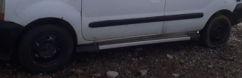 renault kangoo 1.9 tek sürgü çıkma sol takım jant lastik
