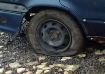 renault r19 1.6 karburatörlü çıkma sağ arka jant lastik.