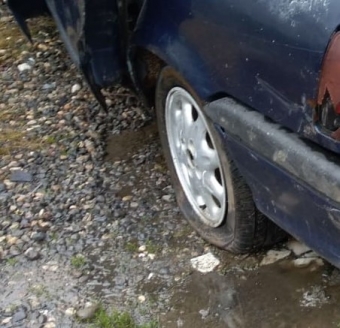 renault r19 1.6 karburatörlü çıkma sol arka jant lastik.