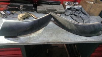 Renault Scenic 1 arka tampon bantları sağ sol