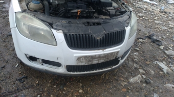 Skoda ROOMSTER on tampon