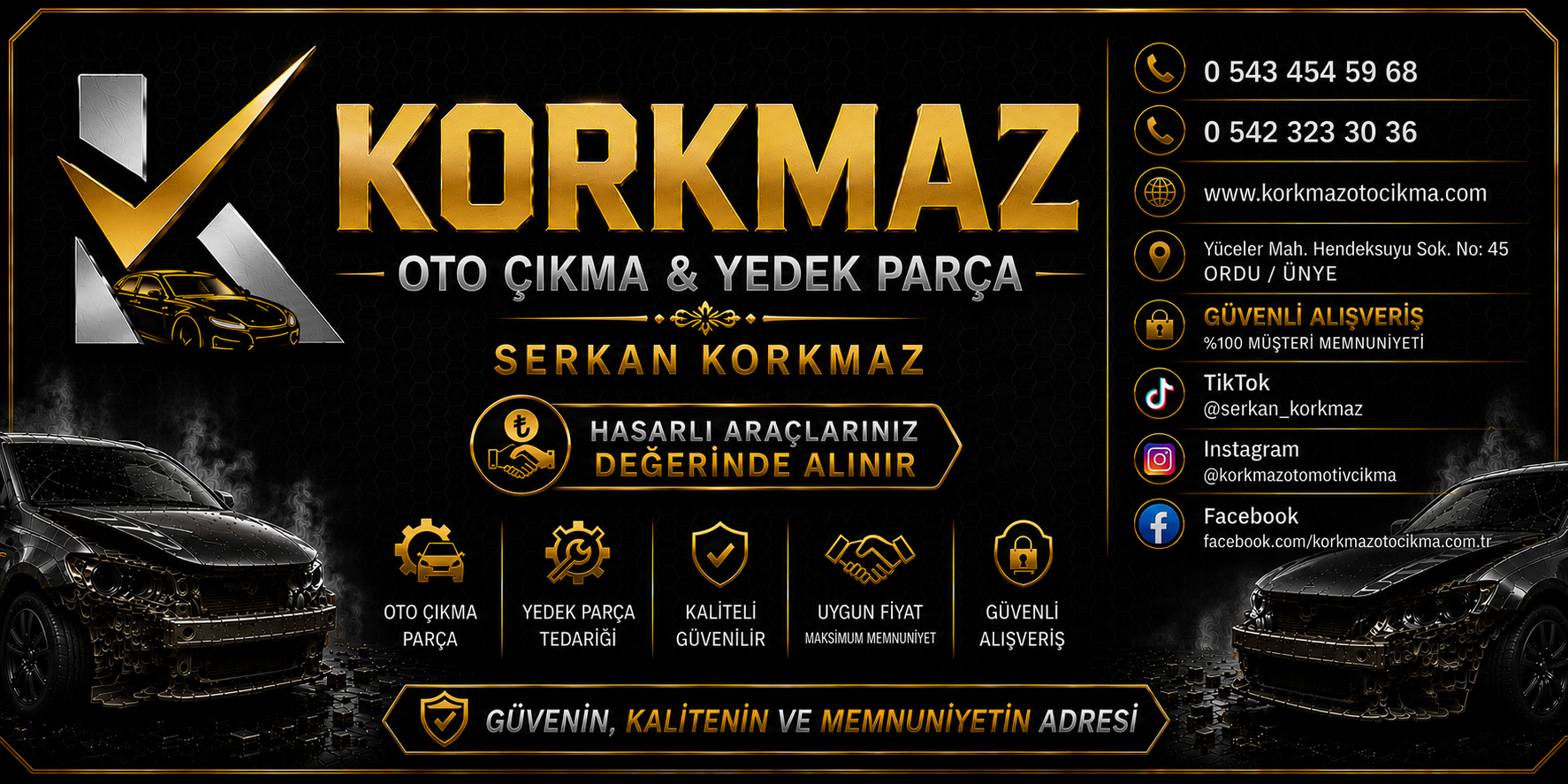 Korkmaz Oto Çıkma Market